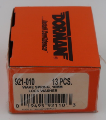 #ad Genuine Dorman 921 010 Wave Spring 10MM Lock Washer Quantity 13 Per Box $5.99