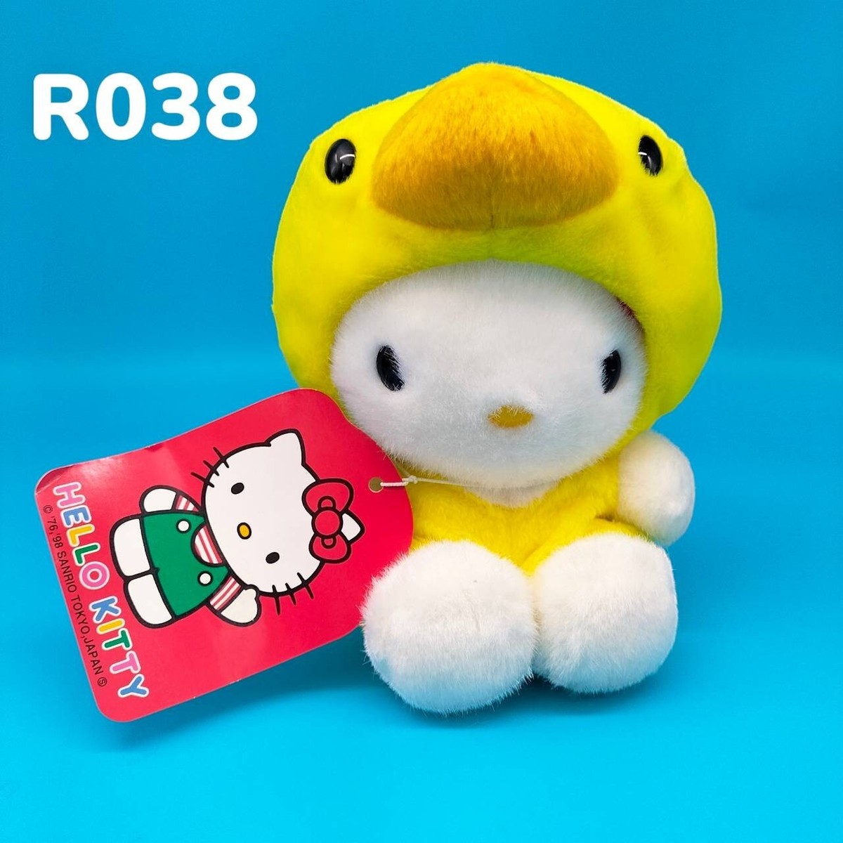 Vintage Sario 1998 Hello Kitty Duck Costume Plush 6