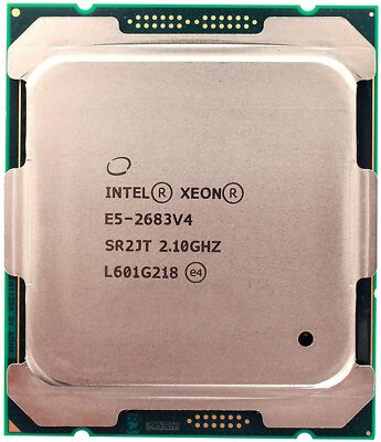 Intel  Xeon E5-2683 v4 (SR2JT) 16 Core 2.1GHz 40MB Cache Processor (Renewed)