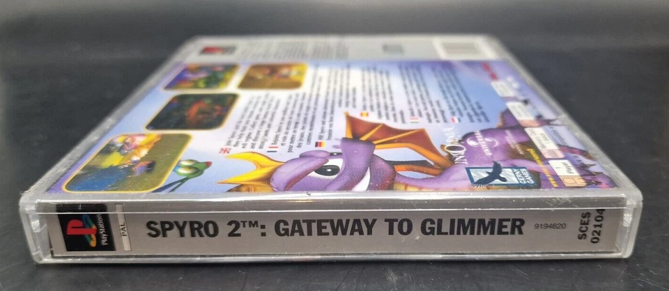 Spyro 2 Gateway to Glimmer Platinum - Sony Playstation 1 PS1 - Complet - PAL TBE - Photo 4/4