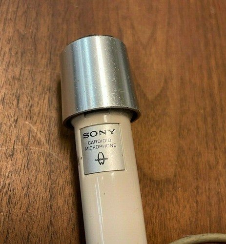Vintage gebrauchtes Sony F-98 dynamisches Nierenmikrofon, Japan