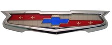 New Trunk Emblem Wbezel For 1955 Chevy 150 210 Bel Air Nomad Rear Deck Lid New Trunk Emblem Wbezel For 1955 Chevy 150 210 Bel Air Nomad Rear Deck Lid