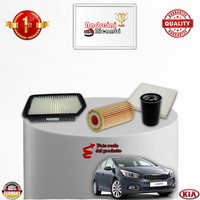 Wartungskit Filter Kia Ceed II 1.4 Crdi 66KW 90PS Ab 2012