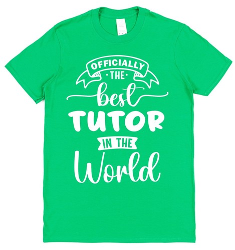 Personalisiertes T-Shirt Bester Tutor Trainer Schule Prüfungen Englisch Mathe 11 - Bild 20 von 20