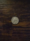 1955 P Washington Silver Quarter - No Mint Mark - Good Condition