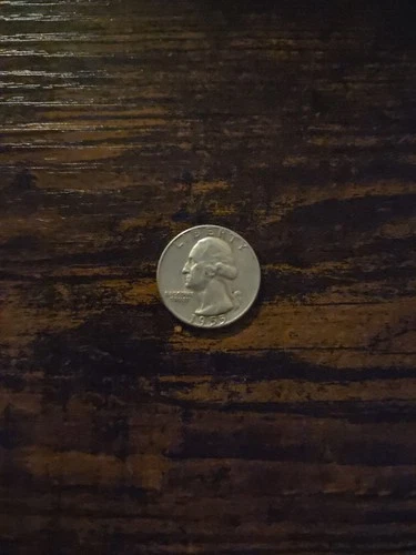 1955 P Washington Silver Quarter - No Mint Mark - Good Condition