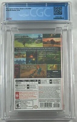 Legend of Zelda: Breath of the Wild (2018) Nintendo Switch Sealed A++ CGC 9.8 - Image 3 of 3