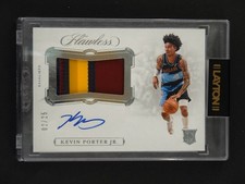 Kevin Porter Jr. RC 2019-20 Panini Flawless Horizontal Patch Auto 02/25 [3hk