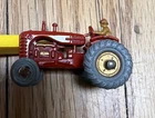 New ListingVtg Matchbox Lesney 1-75 Series 4B Massey Harris Red Tractor Gold Wheels Car
