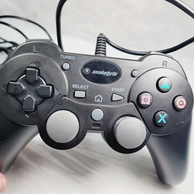 Snakebyte Wired Controller PS3 PC Compatible Tested Working SB00566