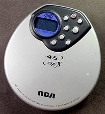 RCA Portable CD Player Compact Disc Player Discman 45 ESP-X RP2419B
