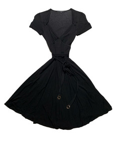are black wedding dresses in style 1990s Tom Ford for Gucci Black Shift Dress with Link Buttons – Style &  Salvage main image 1