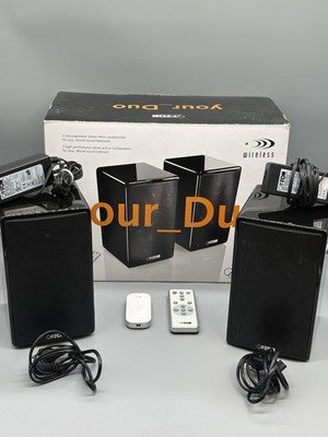 Canton your_Duo Wireless Aktivlautsprecher Set Schwarz OVP Fernbedienung