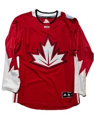 Adidas Team Canada 2016 World Cup of Hockey Jersey Red WCH Mens Size Medium