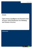 Open Source Intelligence Im Bereich Cyber Security. Osint-Methoden Bei Phishing