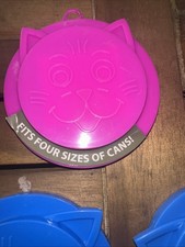 12 PCS Cat Food Caps Assorted Colors Canned Food Leftover Lids Kitty Caps