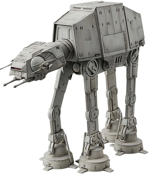 Revell Modellbausatz Bandai Star Wars AT-AT, KampfläUfer, 161 Teile, Karton Besc-image