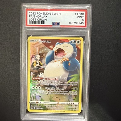 Snorlax TG10/TG30 Swsh11: Lost Origin Trainer Gallery Holo | eBay