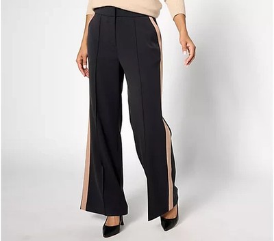 Studio Park x Kerstin Lindquist Wide Leg Trouser Black Plus Petite 20 A628898