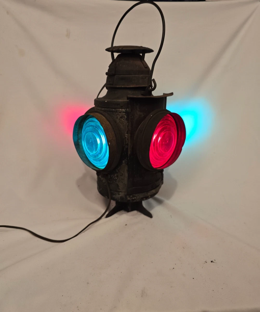 handlan st.louis レイルロードランタン 青ホヤ Handlan St Louis Railroad Lantern for sale | eBay