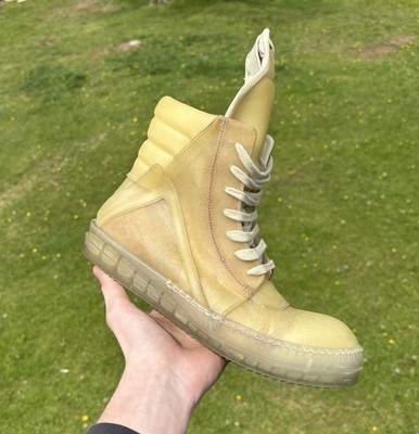 Rick Owens Geobasket Transparent Apparition Leather SS23 EDFU