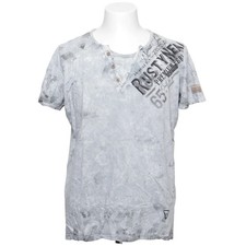 Rusty Neal, T-shirt, Größe: L, R-15240, Grau/Mehrfarbig, Baumwolle, Print #FUw