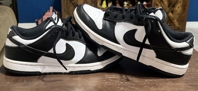 Size 8.5 - Nike Dunk Low Black White Panda