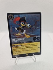 Donald Duck Buccaneer Lorcana Legendary Cold Foil 179/204 Ursulas Return