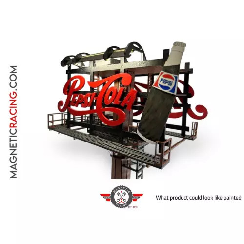 Magnetic Racing 086 The Grand Billboard lumineux pour décor de circuit miniature 1/32