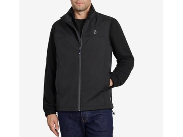 МУЖСКОЙ ЖИЛЕТ ИЗ МЯГКОЙ КОЖИ IZ250X IZOD - РАЗМЕР XL - ЧЕРНЫЙ