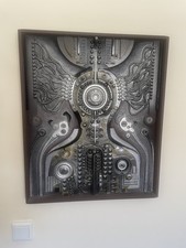Reliefbild Skulptur Porträt 1986 Bild Oberschlesische Kunst Siegbert Porada