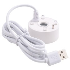 Máquina antiniebla con luces LED de 4 colores puerto USB, fuente interior5884