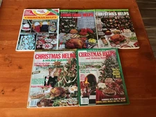 Family Circle Great Ideas Christmas Helps Magazines Lot Of 5