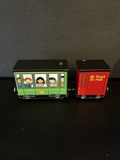2 CORGI Diecast Postman Pat Greendale Rocket Royal Mail Carriages  2004 Good