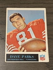 1965 Philadelphia Dave Parks #180 San Francisco 49ers