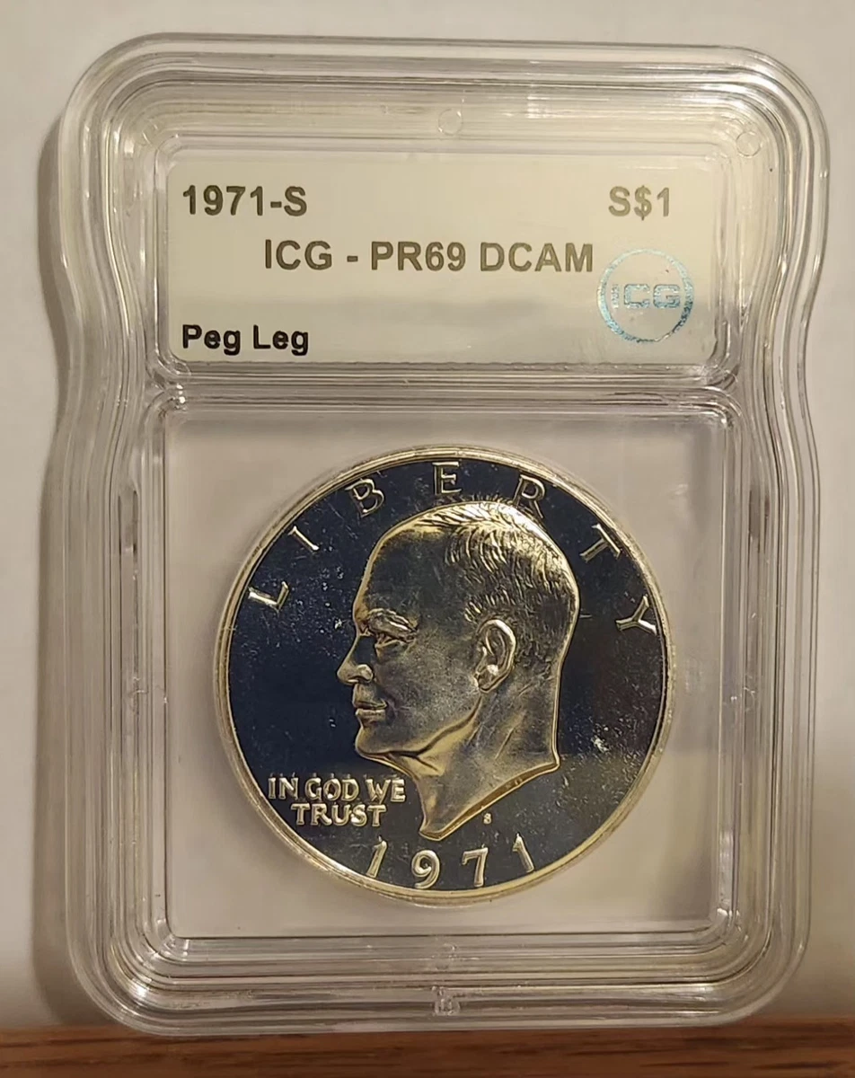 PR 69 Graded 1971 Eisenhower Dollars (1971-1978) for sale | eBay
