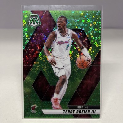 Terry Rozier III 2024-25 Panini Mosaic - #22 Fast Break Green #1/5 Miami Heat