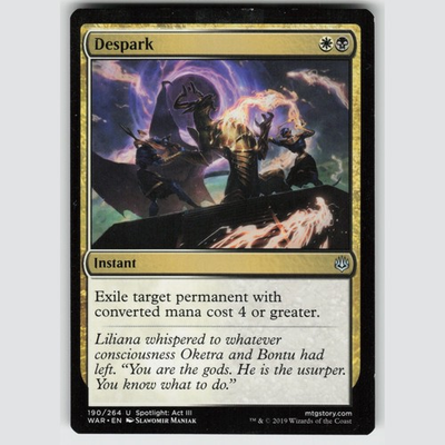 #ad #ad Despark War of the Spark 190 U MP MTG $1.99