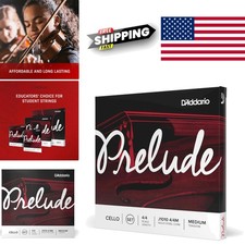 Student Cello String Set 4/4 Scale Medium Tension Economical Durable Performance