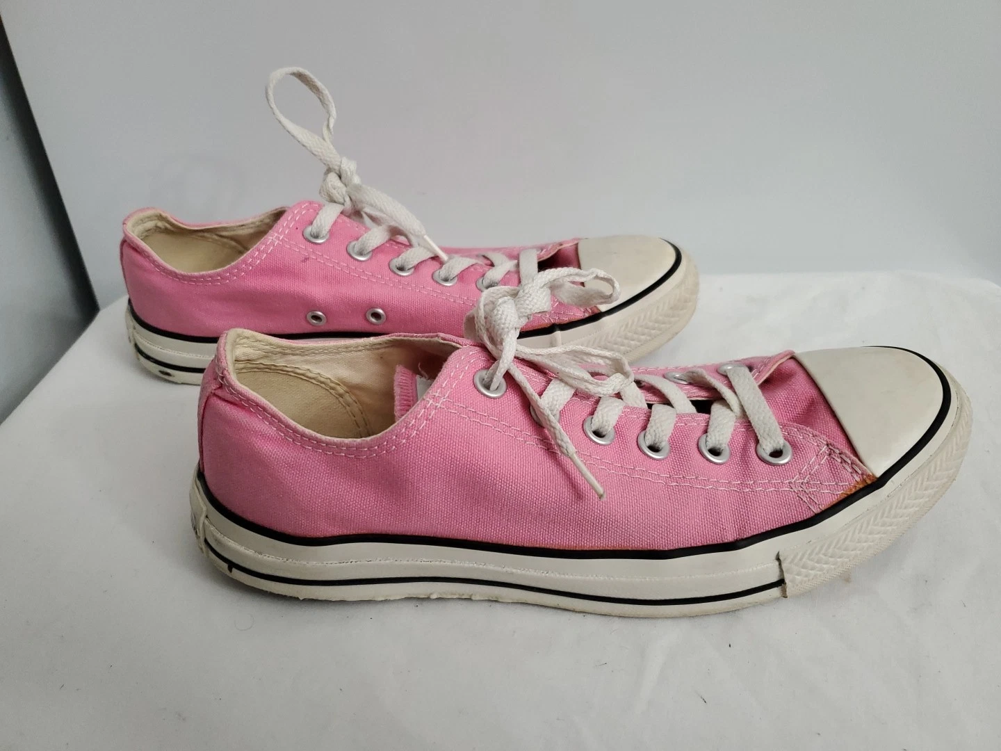 Scarpe basse Converse All Star Canvas unisex rosa uomo 7 donna 9