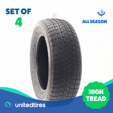 Set Of 4 Used 25560r18 Firestone Firehawk Pursuit Awt 108v - 8-8.532