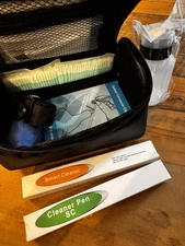 Optic Fiber Cleaner Kits Including 1.25mm/2.5mm Cleaning Pens & Box Cassette