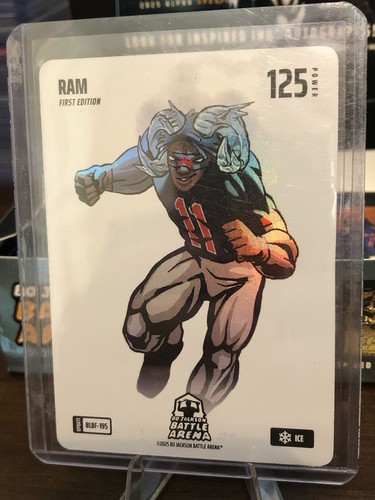 Bo Jackson Battle Arena Ram - Jose Ramirez - Ice Blizzard Battlefoil BLBF-195