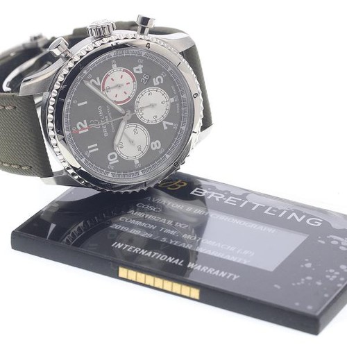 BREITLING AVENGER 8 B01 AB0119 43mm SS Green #C3067