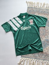 Liverpool 1992-1993 Adidas Vintage Away Football Jersey Size S