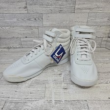 Vintage 1994 L A Gear Womens 7 Sneakers Aerobic Shoes White Hi Top Athle G2U