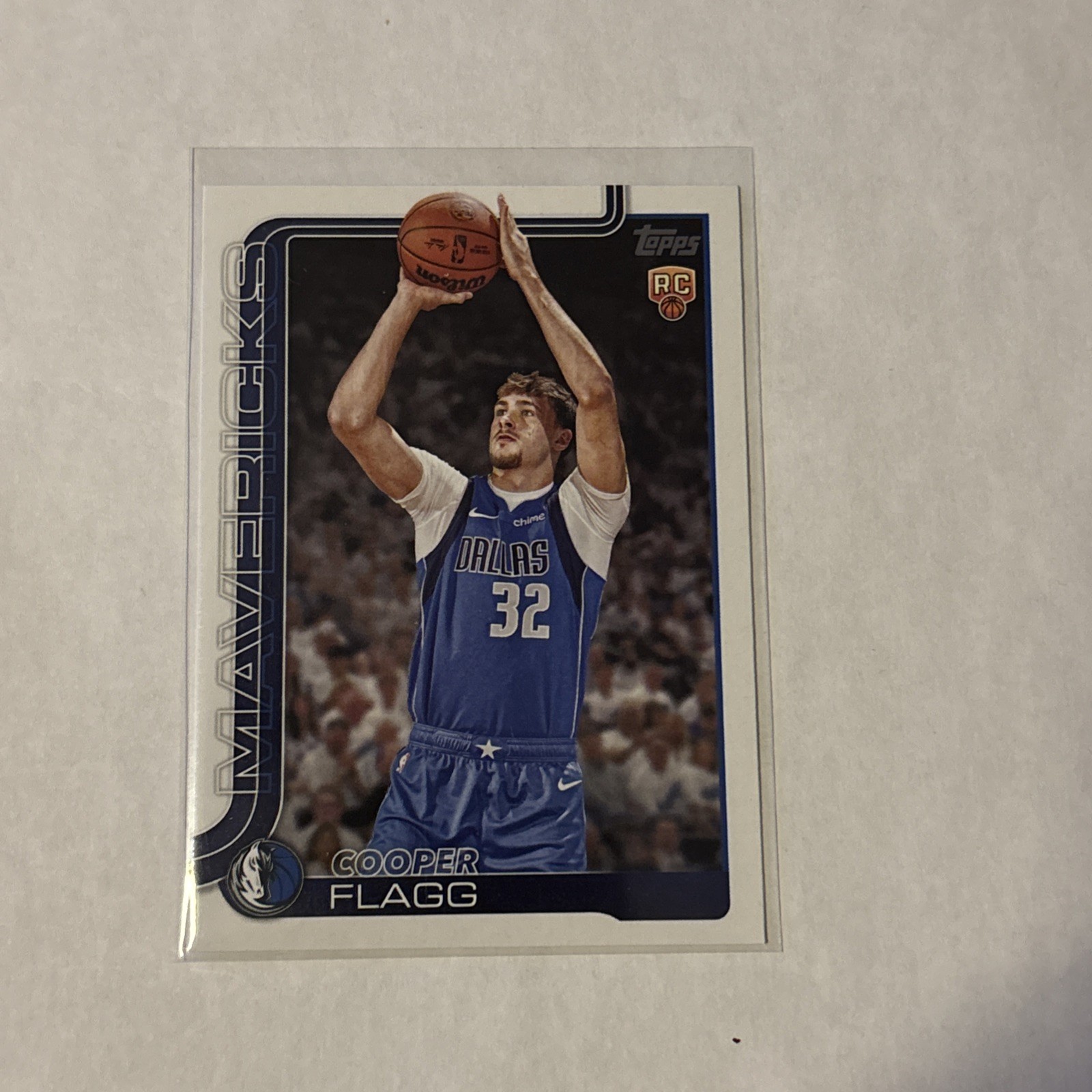 2025-26 Topps Flagship #201 Cooper Flagg (RC) Mavericks Rookie Card