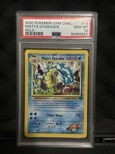 Misty's Gyarados Gym Challenge Holo Card 13/132 PSA 10 on eBay