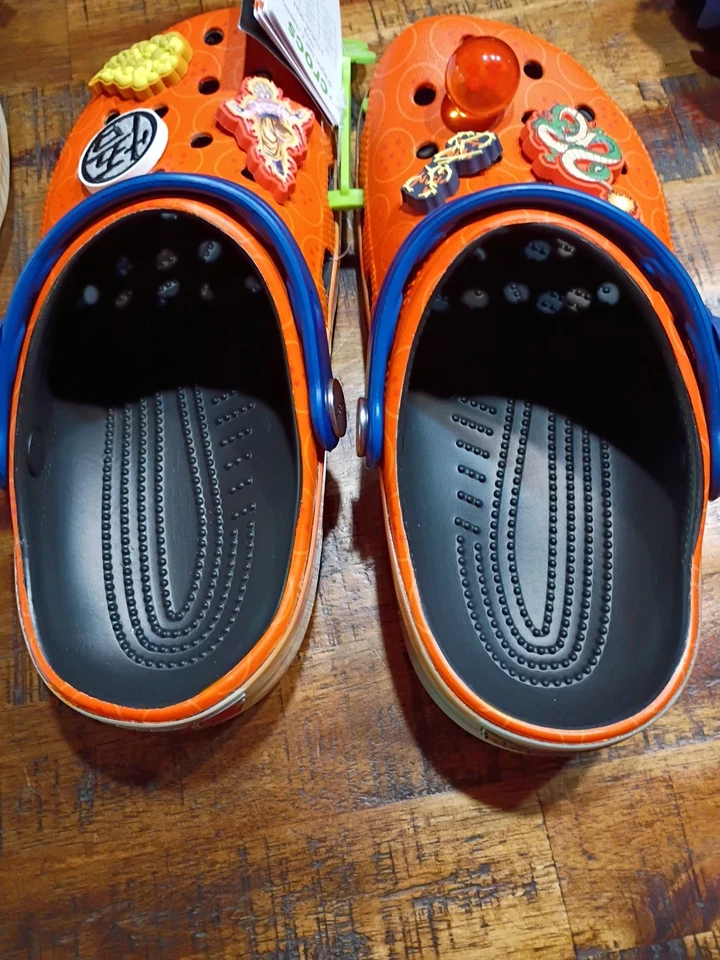 crocs DRAGON BALL Z Goku Classic Clog 210826 Multi Unisex Slip On US m6/w8 New - Image 4 of 4