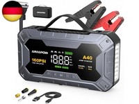 Starthilfe Powerbank FüR Pkw Mit Kompressor 8000A 160PSI Auto Starthilfe